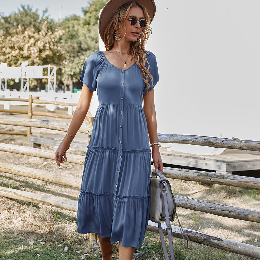 Women's Casual All Match Swing Dress