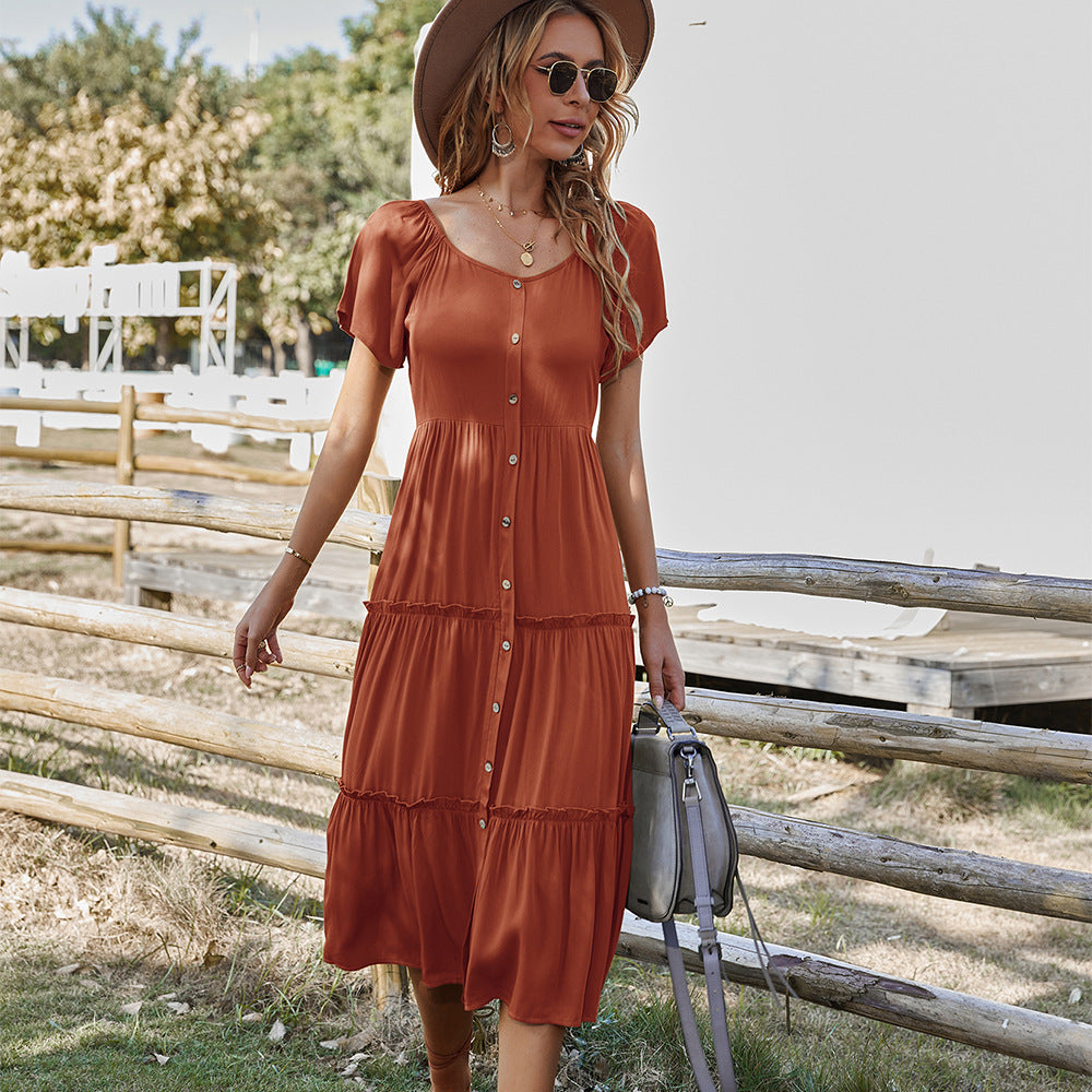 Women's Casual All Match Swing Dress
